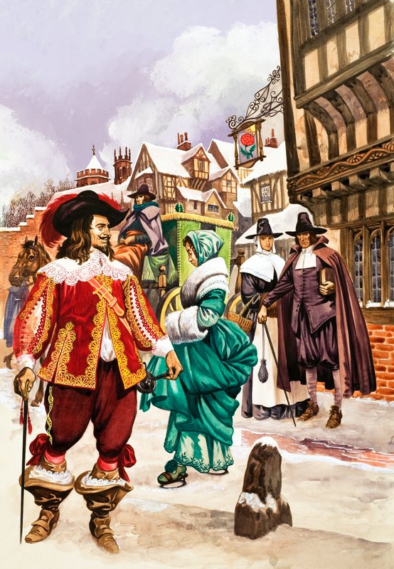Cavaliere nella Londra del XVII secolo da Peter Jackson