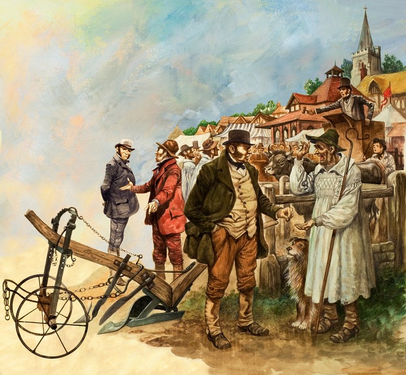 Mercato degli agricoltori e asta da Peter Jackson