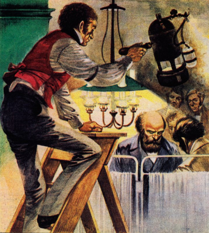 Joseph Lister insisteva sugli spruzzi di acido fenico nella sala operatoria da Peter Jackson