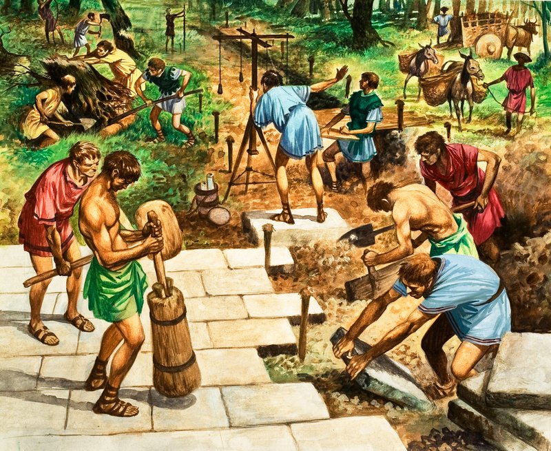 Strade romane da Peter Jackson