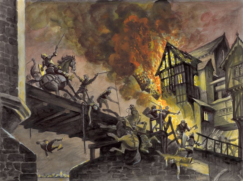 La battaglia del London Bridge da Peter Jackson