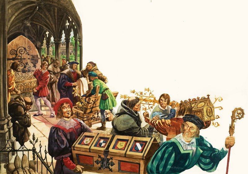 La meravigliosa storia della Gran Bretagna: Re Enrico e i monasteri da Peter Jackson