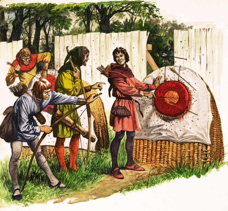 La meravigliosa storia della Gran Bretagna: Gli arcieri della Gran Bretagna da Peter Jackson