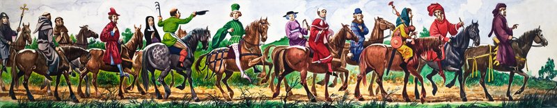 La meravigliosa storia della Gran Bretagna: Il poeta Chaucer e i pellegrini da Peter Jackson