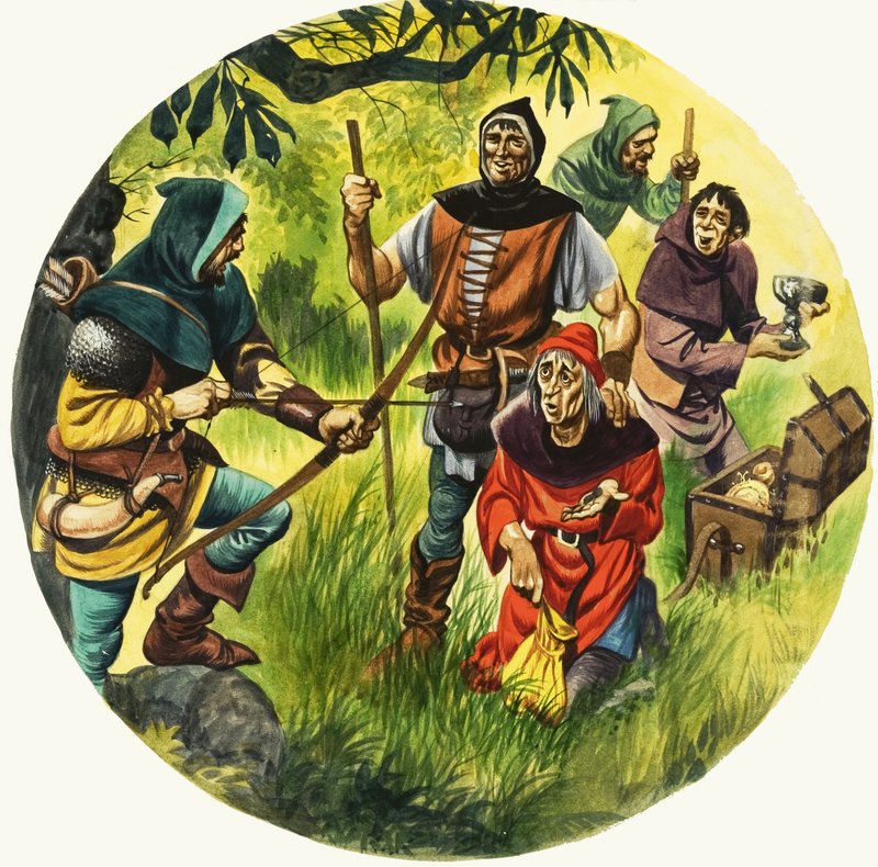 La meravigliosa storia della Gran Bretagna: Il saggio re Edoardo. I rapinatori di strada reclamano la loro ultima vittima da Peter Jackson