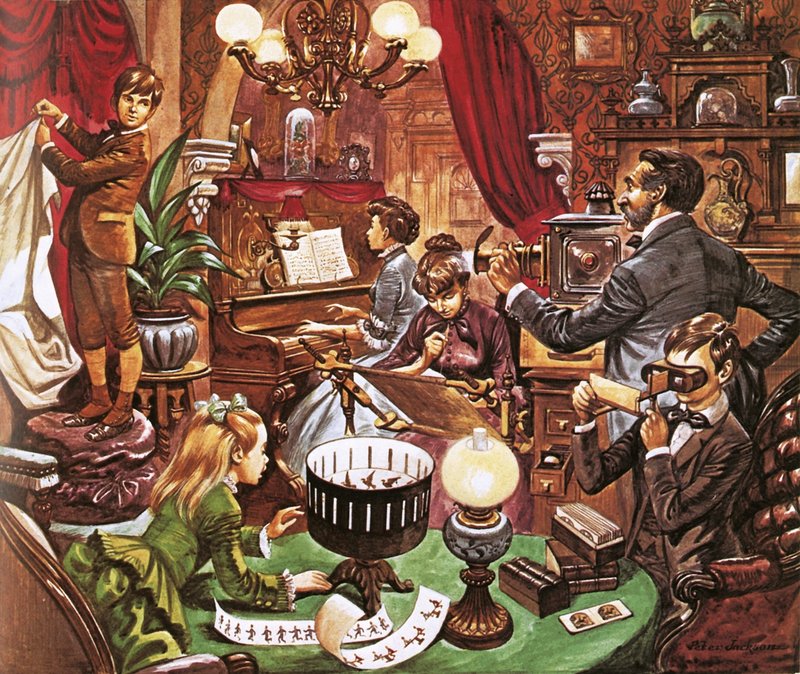 Famiglia vittoriana a casa da Peter Jackson