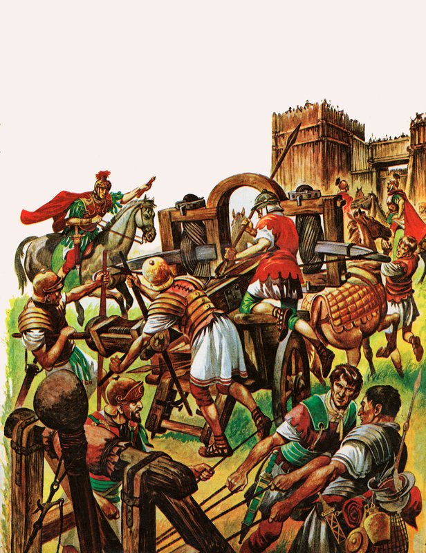 Quando i Britanni combatterono contro gli eserciti romani da Peter Jackson