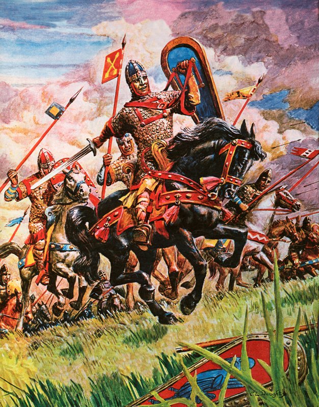 Guglielmo il Conquistatore alla battaglia di Hastings da Peter Jackson