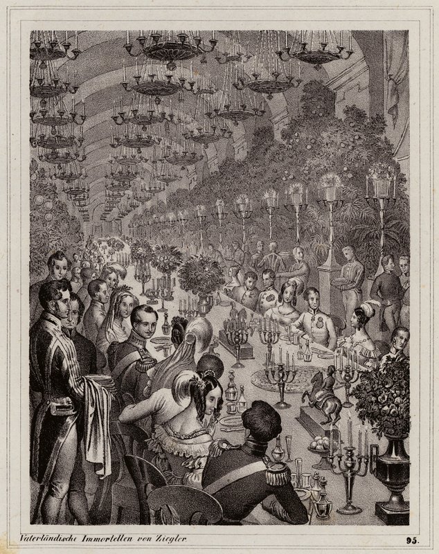 Alessandro Nikolaevich, Zarevic di Russia, a Vienna da Peter Johann Nepomuk Geiger