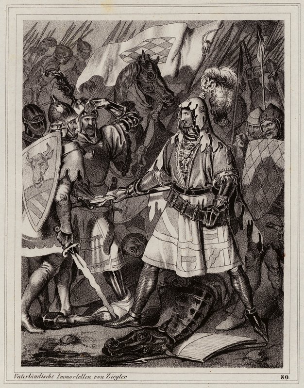 Giovanni il Cieco, Re di Boemia da Peter Johann Nepomuk Geiger