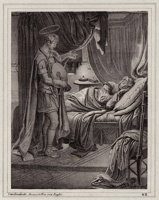 La visione di Valeria di San Floriano da Peter Johann Nepomuk Geiger