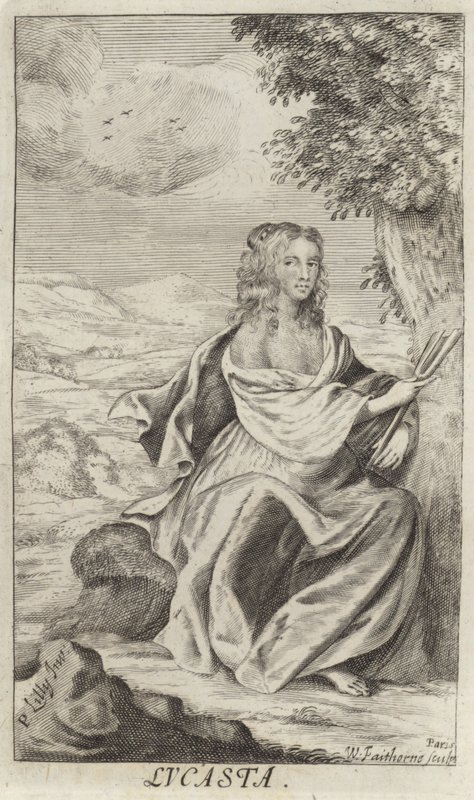 Ritratto di Lucasta (Lucy Sacheverell) da Peter Lely