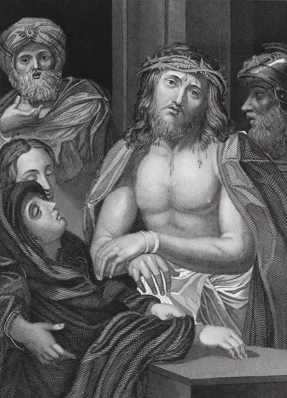 Ecce Homo, Isaia, Cap 53, v 5 da Peter Paul (after) Rubens
