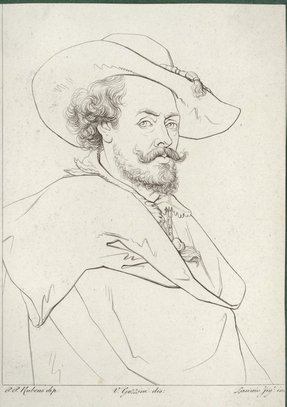 Ritratto di Peter Paul Rubens da Peter Paul Rubens