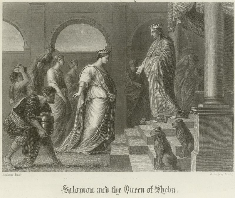 Salomone e la Regina di Saba da Peter Paul Rubens