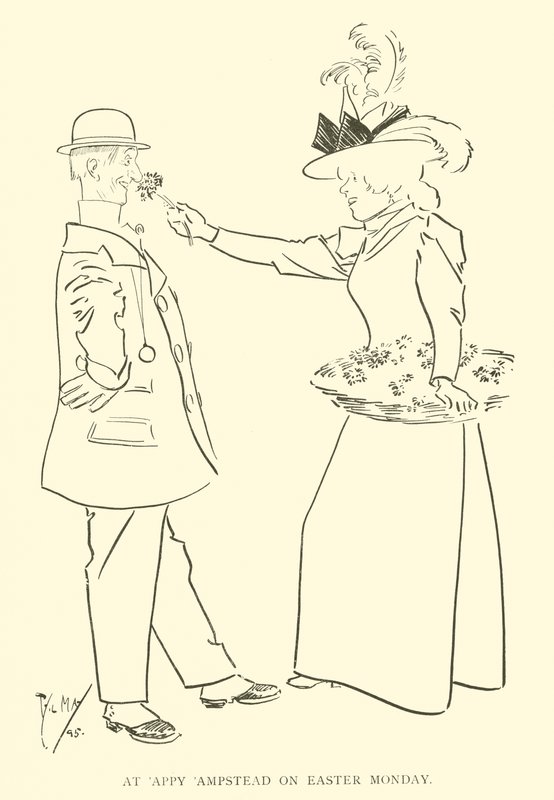 Cartone animato di Phil May, dagli anni 1890 da Phil May