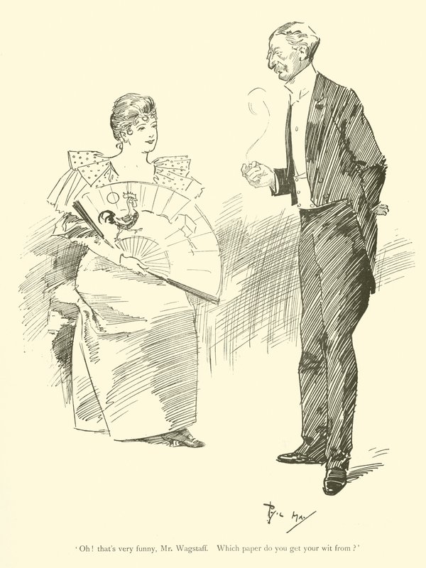 Cartone animato di Phil May, dagli anni 1890 da Phil May