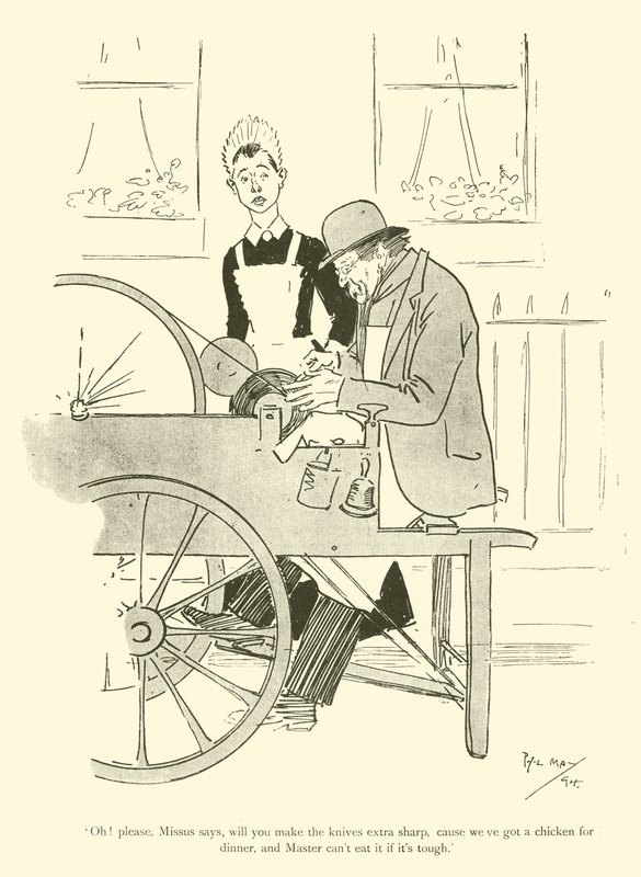 Cartone animato di Phil May, dagli anni 1890 da Phil May