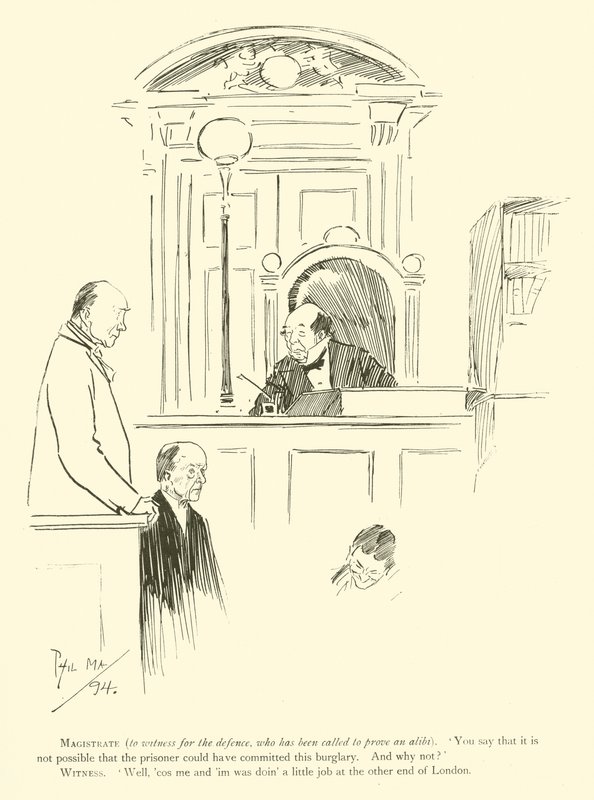 Cartone animato di Phil May, dagli anni 1890 da Phil May