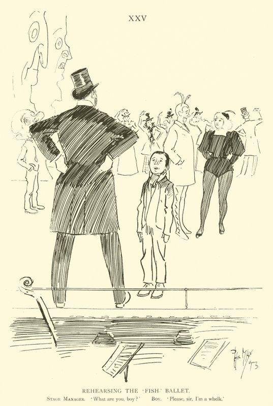Cartone animato di Phil May, dagli anni 1890 da Phil May