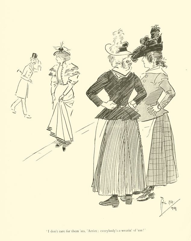 Cartone animato di Phil May, dagli anni 1890 da Phil May