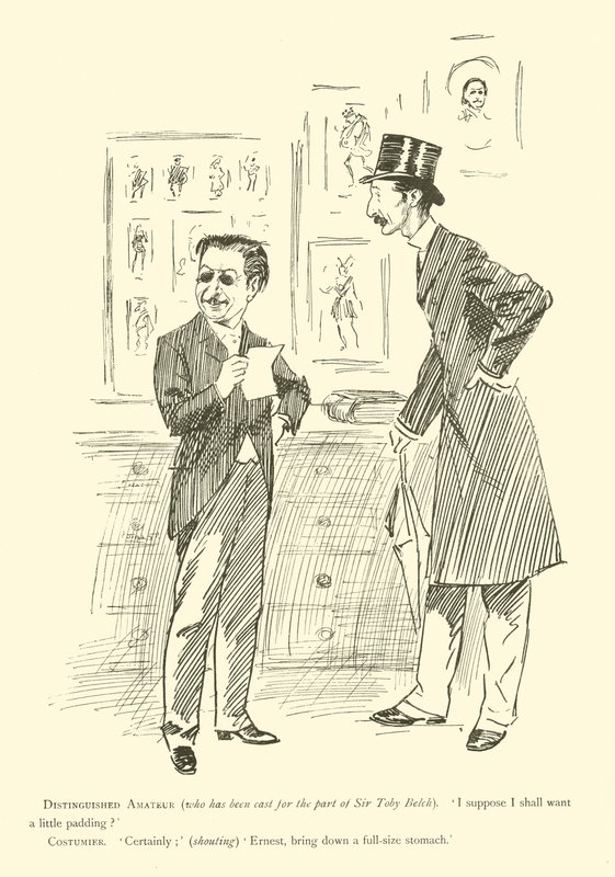Cartone animato di Phil May, dagli anni 1890 da Phil May