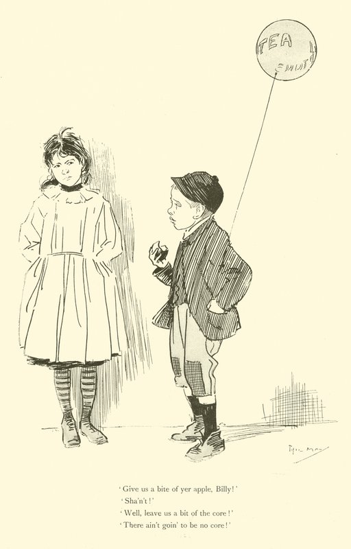 Cartone animato di Phil May, dagli anni 1890 da Phil May