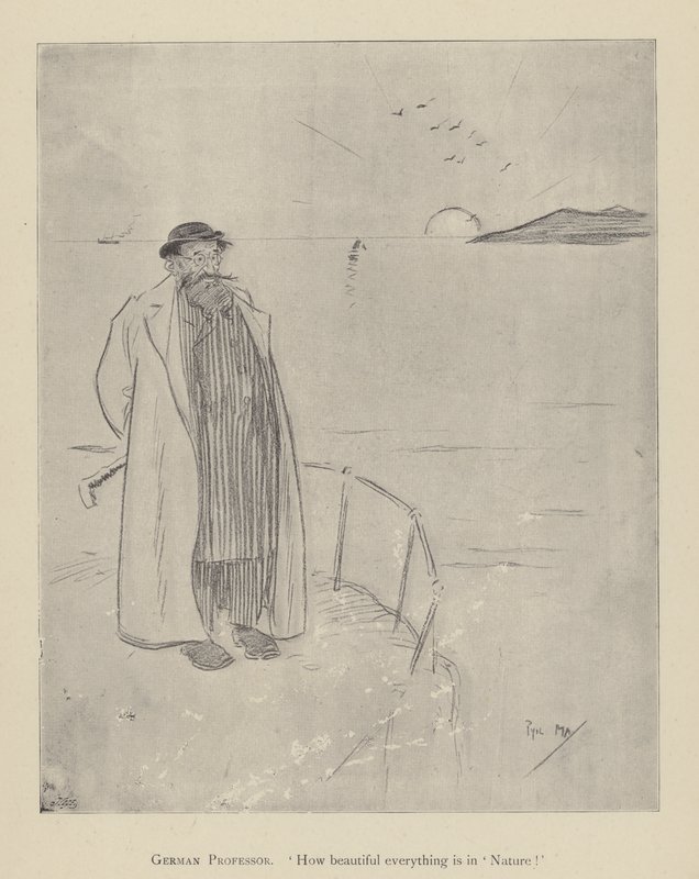 Cartone animato di Phil May, dagli anni 1890 da Phil May