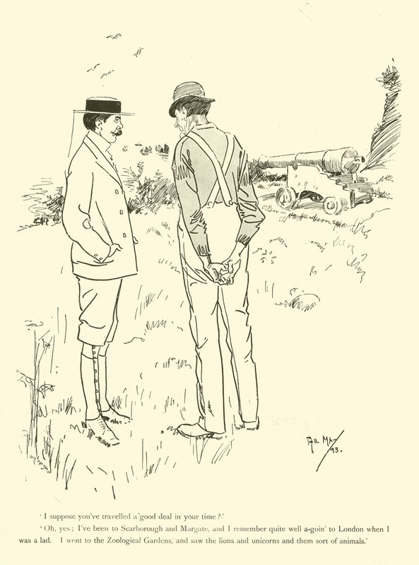 Cartone animato di Phil May, dagli anni 1890 da Phil May