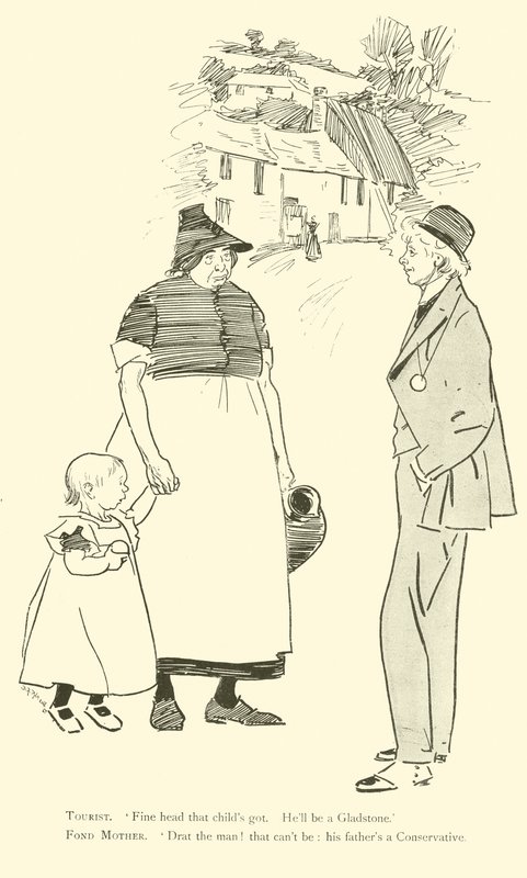 Cartone animato di Phil May, dagli anni 1890 da Phil May
