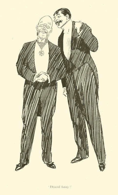 Cartone animato di Phil May, dagli anni 1890 da Phil May