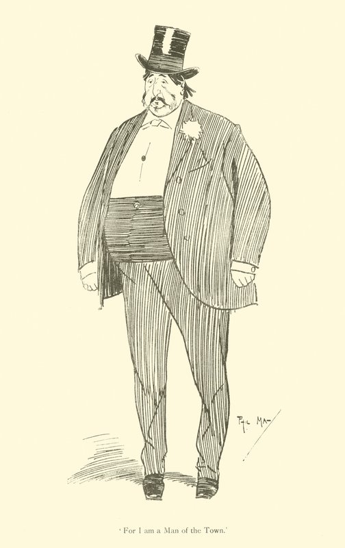 Cartone animato di Phil May, dagli anni 1890 da Phil May