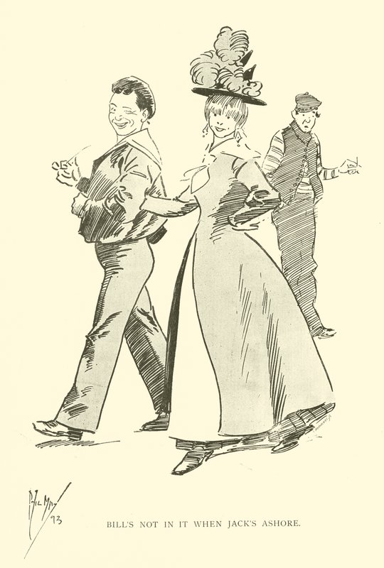 Cartone animato di Phil May, dagli anni 1890 da Phil May