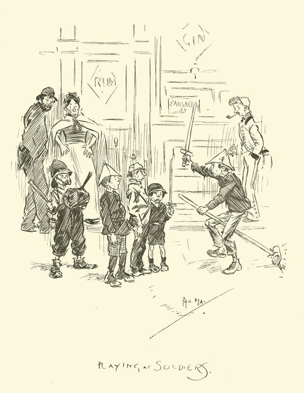 Illustrazione per Phil Mays Gutter-Snipes da Phil May