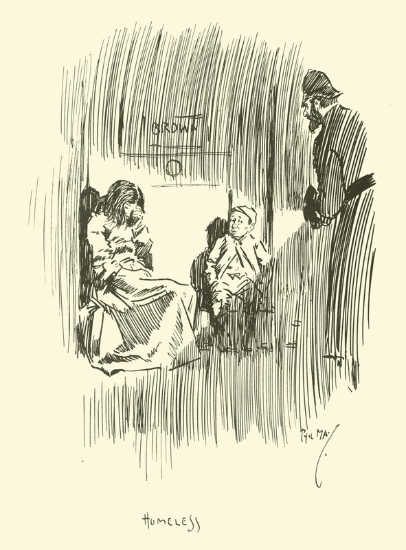 Illustrazione per Phil Mays Gutter-Snipes da Phil May