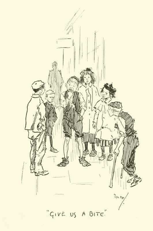Illustrazione per Phil Mays Gutter-Snipes da Phil May