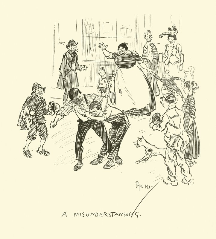 Illustrazione per Phil Mays Gutter-Snipes da Phil May