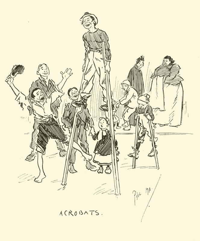 Illustrazione per Phil Mays Gutter-Snipes da Phil May