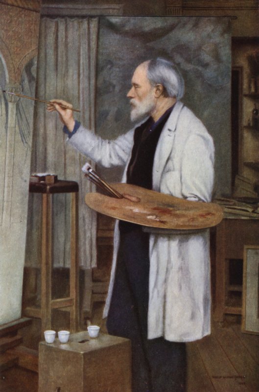 Sir Edward Burne-Jones, dal ritratto del figlio, Sir Philip Burne-Jones da Philip Burne Jones