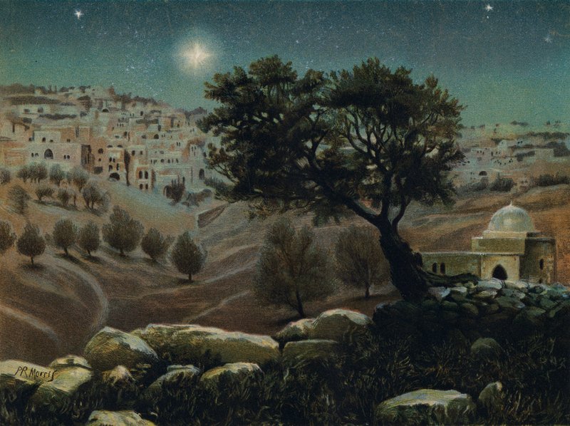 Veduta di Betlemme da Philip Richard Morris