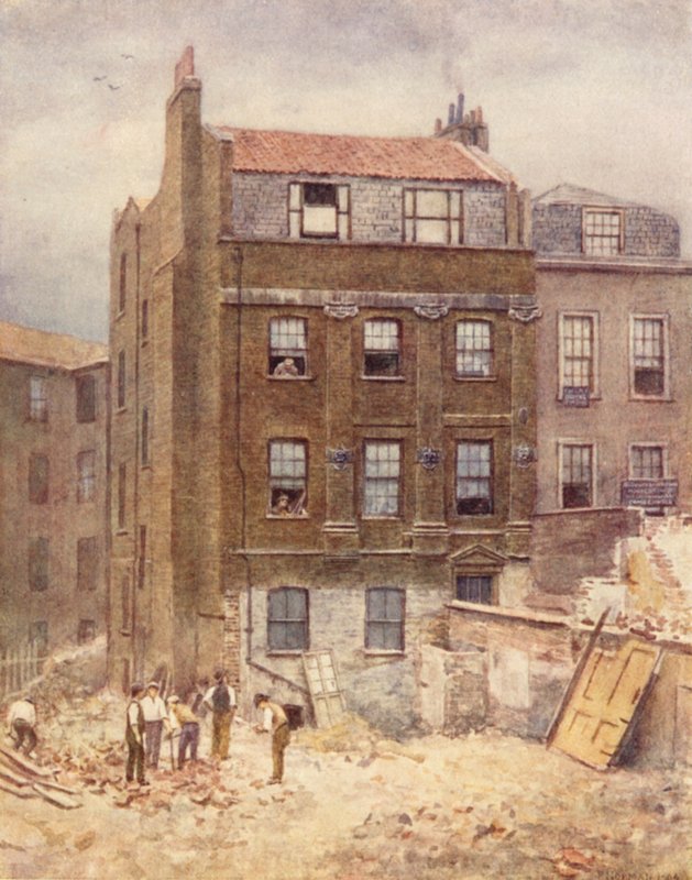 Casa Portsmouth, Angolo Sud-Ovest di Lincolns Inn Fields, 1904 da Philip Norman
