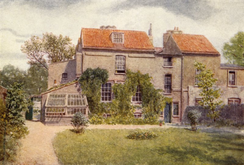 Casa Sandford Manor dal Giardino Posteriore, 1898 da Philip Norman