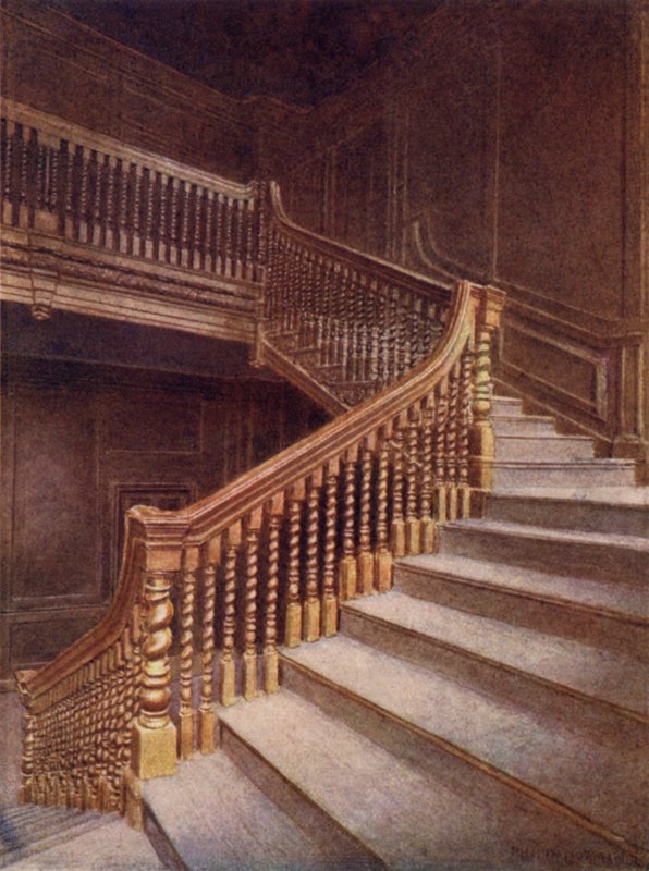 Scala del numero 10 Austin Friars, 1895 da Philip Norman