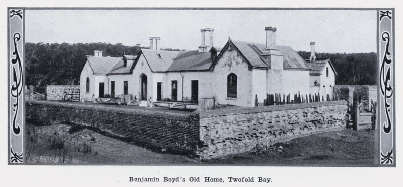 Vecchia casa di Benjamin Boyd, Twofold Bay da Photographer Australian