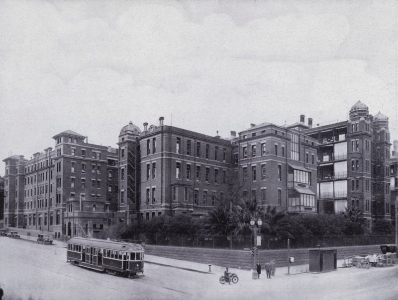 Ospedale di Melbourne, dall