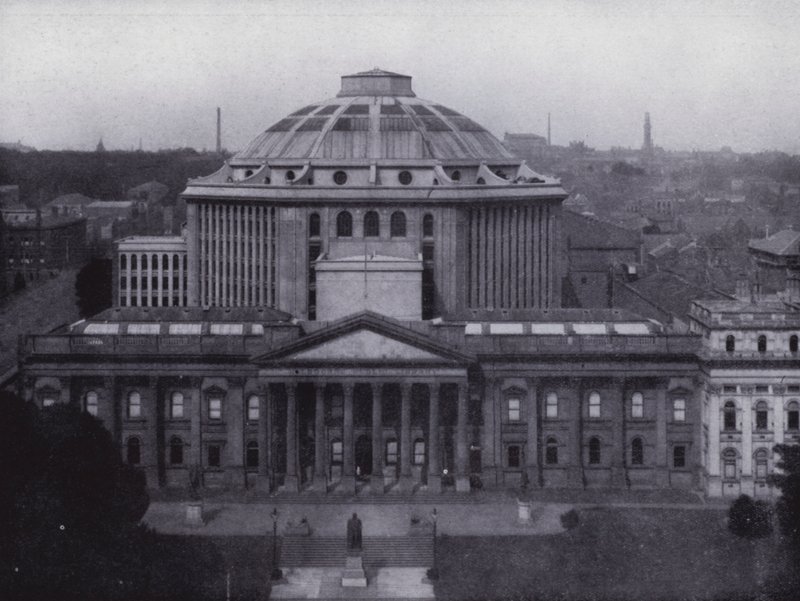 Melbourne: Biblioteca Pubblica e Museo, che ritrae la più grande cupola dell