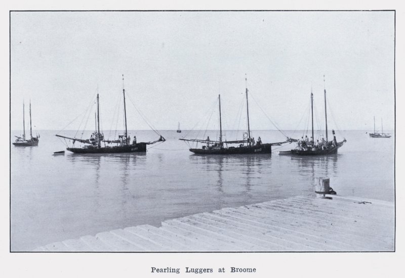 Barche per la pesca delle perle a Broome da Photographer Australian