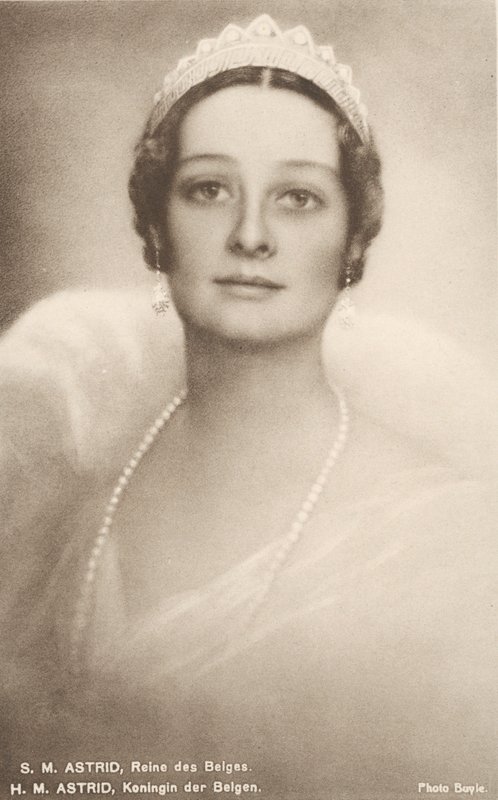 Astrid di Svezia, regina dei belgi, consorte di Leopoldo III del Belgio da Photographer Belgian
