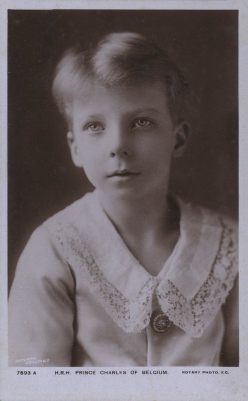 Principe Carlo del Belgio, Conte delle Fiandre (foto in bianco e nero) da Photographer Belgian
