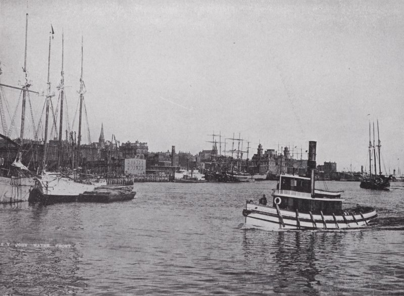 Harbor Front, St John, New Brunswick da Photographer Canadian